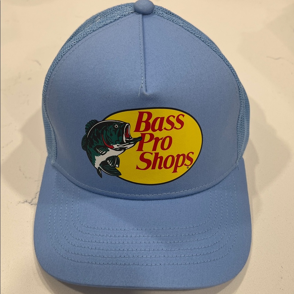 Bass Pro Shops Light Blue Mesh Cap